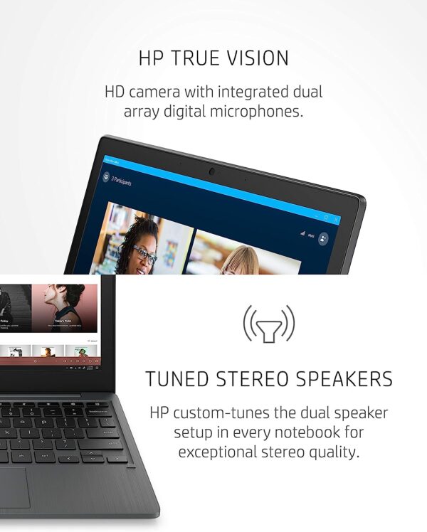 HP Chromebook 11-inch Laptop - Image 2