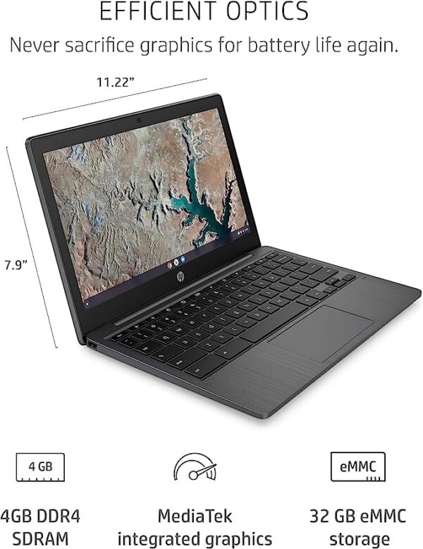 HP Chromebook 11-inch Laptop - Image 4